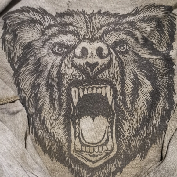 Lucky Brand Venice Burnout "Ask Me About My 🐻" - Picture 2 of 6